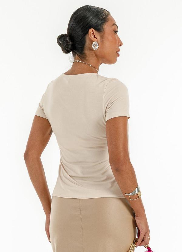 Habana - Blusa em Misturinha Bege 2