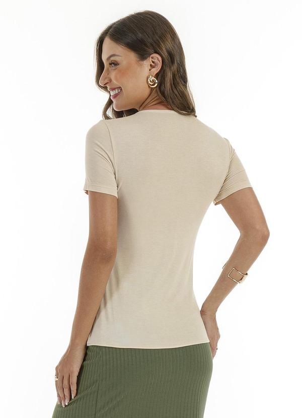 Habana - Blusa em Misturinha  Bege 2