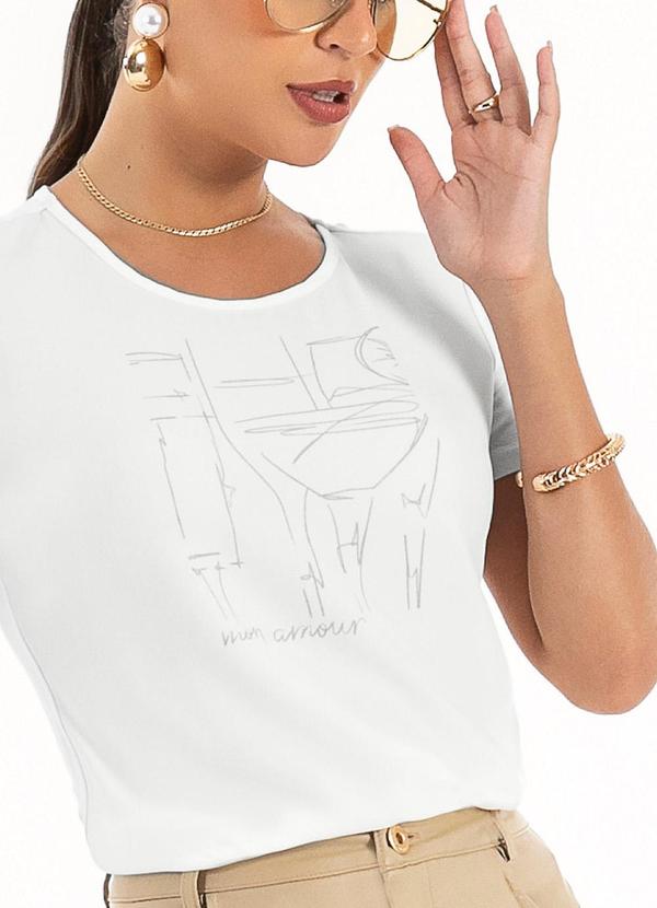 Habana - Blusa em Misturinha Branco 3