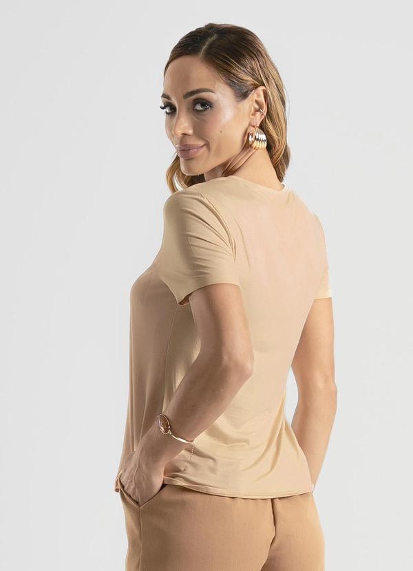 Cativa - Blusa em Misturinha Caramelo 2