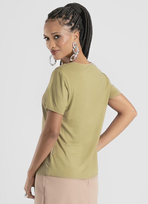 Cativa - Blusa em Misturinha Caramelo 2