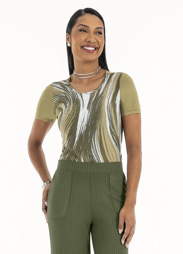 Habana - Blusa em Misturinha Caramelo 1