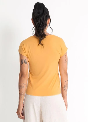 Habana - Blusa em Misturinha Laranja - HABANA