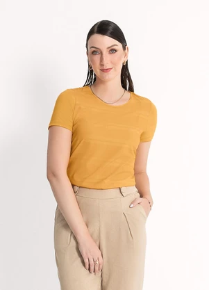 Habana - Blusa em Misturinha Laranja - HABANA