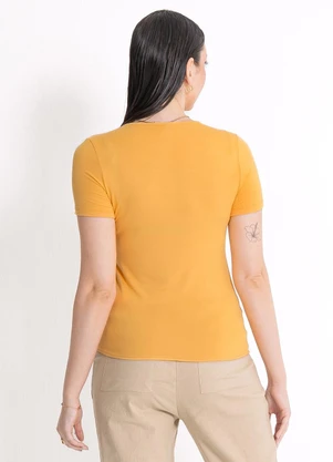 Habana - Blusa em Misturinha Laranja - HABANA