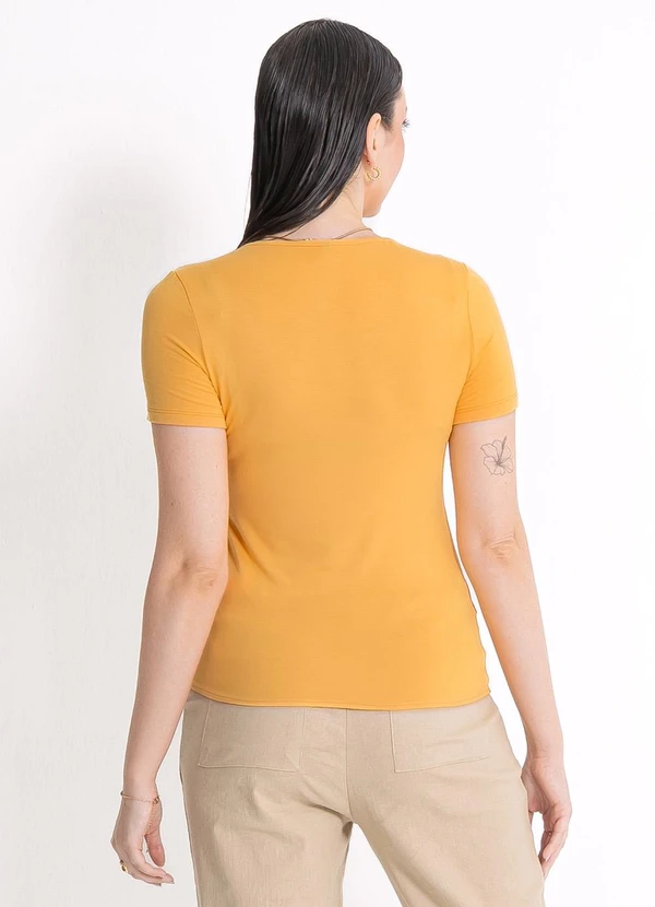 Habana - Blusa em Misturinha Laranja 2