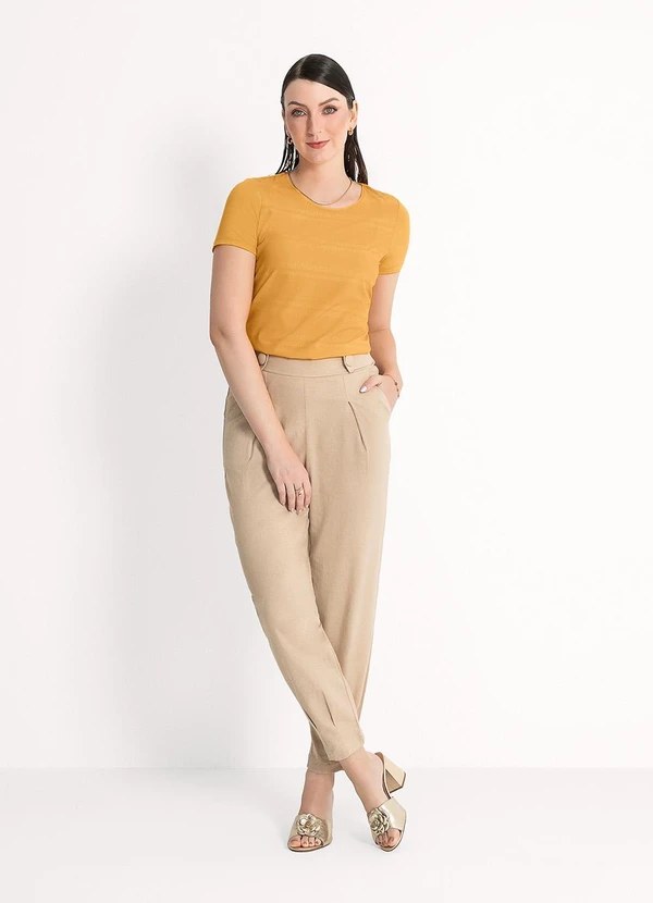 Habana - Blusa em Misturinha Laranja 4