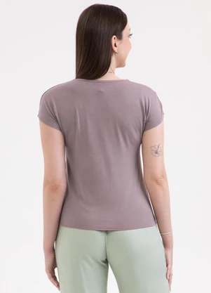 Habana - Blusa em Misturinha Lilás - HABANA