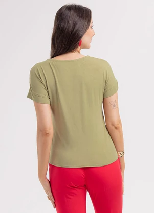 Habana - Blusa em Misturinha Marrom - HABANA