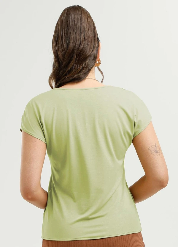 Habana - Blusa em Misturinha Marrom 1