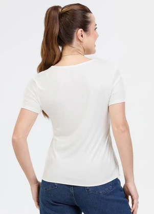 Habana - Blusa em Misturinha Off White - HABANA