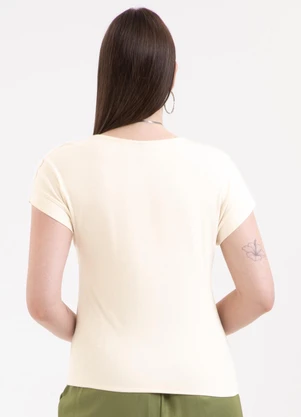Habana - Blusa em Misturinha Off-White - HABANA