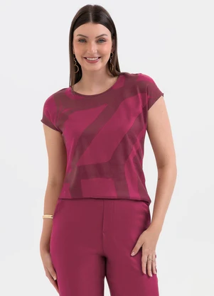 Habana - Blusa em Misturinha Pink - HABANA