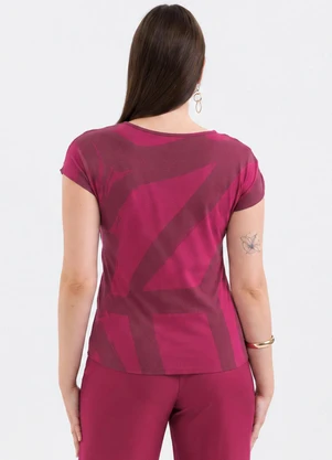 Habana - Blusa em Misturinha Pink - HABANA