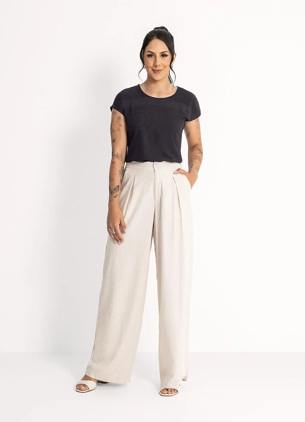 Habana - Blusa em Misturinha Preto 4