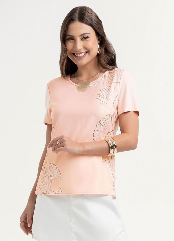 Habana - Blusa em Misturinha Rosa
