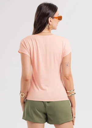 Habana - Blusa em Misturinha Rosa - HABANA