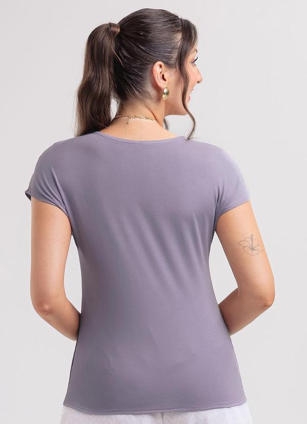 Habana - Blusa em Misturinha Roxo 2