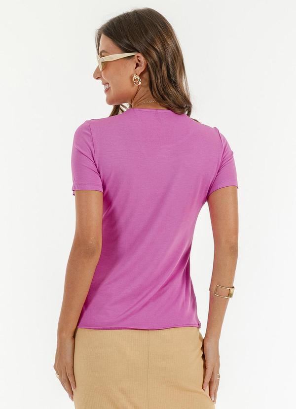 Habana - Blusa em Misturinha  Roxo 2