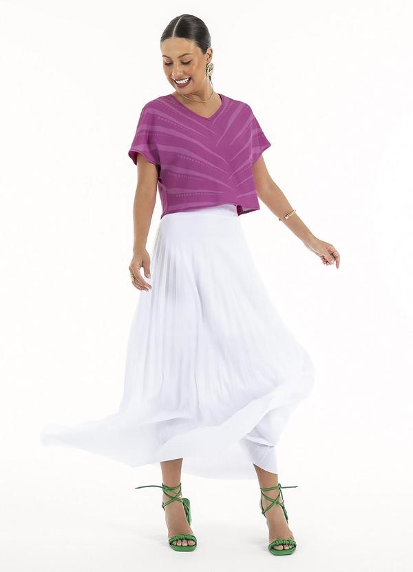 Habana - Blusa em Misturinha Roxo 3