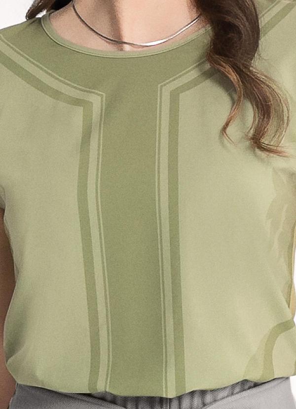 Habana - Blusa em Misturinha Verde 3