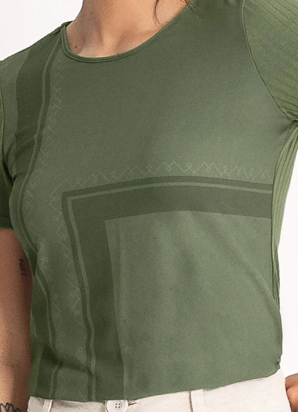 Habana - Blusa em Misturinha Verde 3