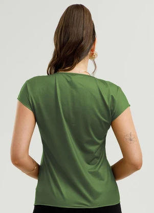 Habana - Blusa em Misturinha Verde - HABANA
