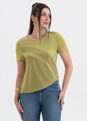 Habana - Blusa em Misturinha Verde - HABANA