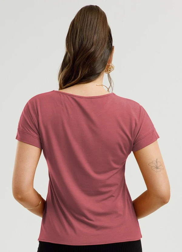 Habana - Blusa em Misturinha Vermelho 2