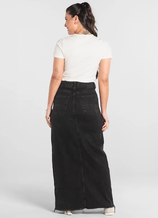 Just Basic - Blusa em Ribana Canelada Branco 4