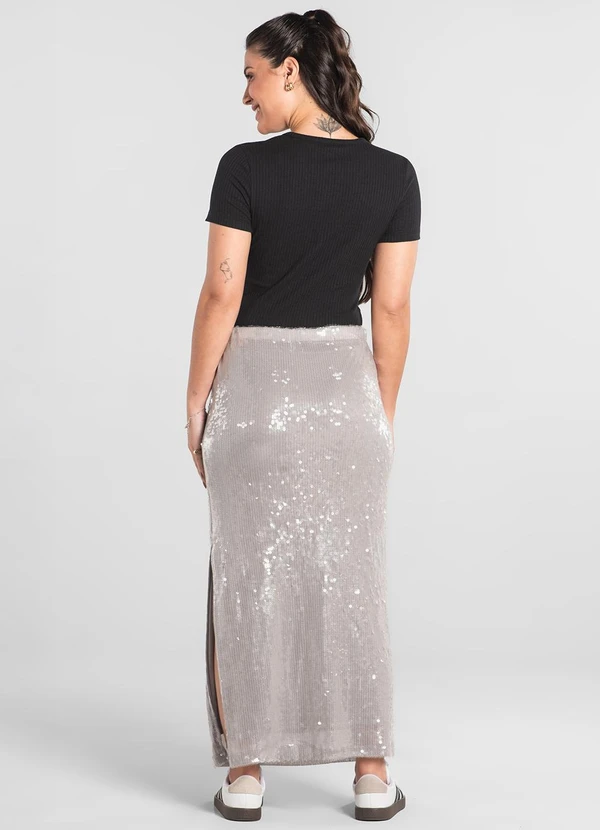 Just Basic - Blusa em Ribana Canelada Preto 4