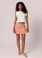 Sofie - Blusa em Ribana com Babados Bege - variação: Branco