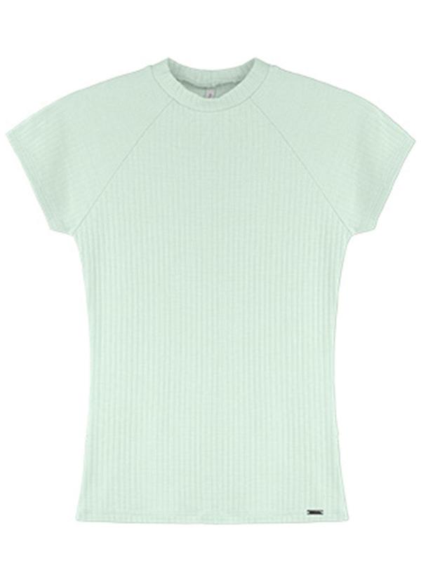 Rezzato - Blusa em Ribana Soft Adulto Feminino Verde