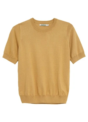 Malwee - Blusa em Tricot Amarelo - MALWEE