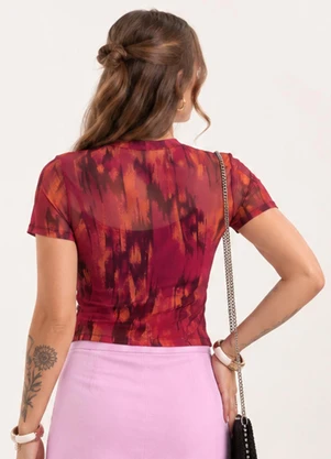 Cativa You - Blusa em Tule Pink - CATIVA YOU