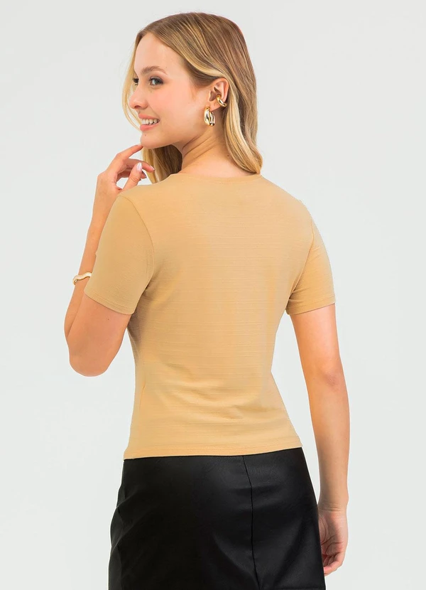 Cativa - Blusa em Viscose Amarelo 2