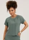 Cativa - Blusa em Viscose Marrom - variação: Cinza