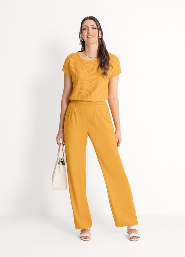 Habana - Blusa em Viscose Laranja 4