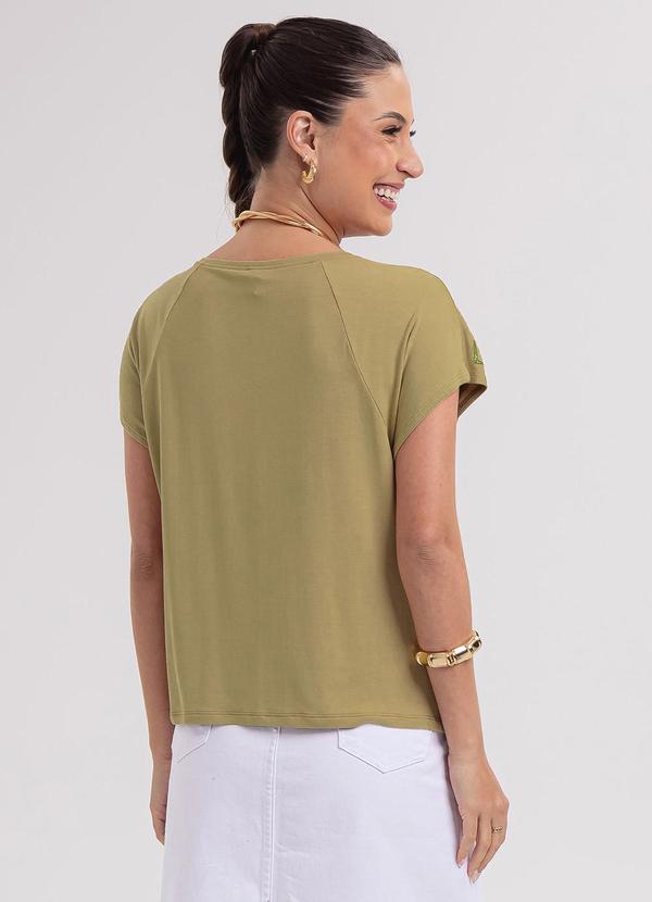 Habana - Blusa em Viscose Marrom 2