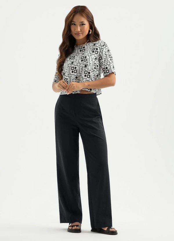 Cativa - Blusa em Viscose Off White 3