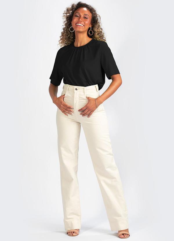 Colcci - Blusa em Viscose Preto 3