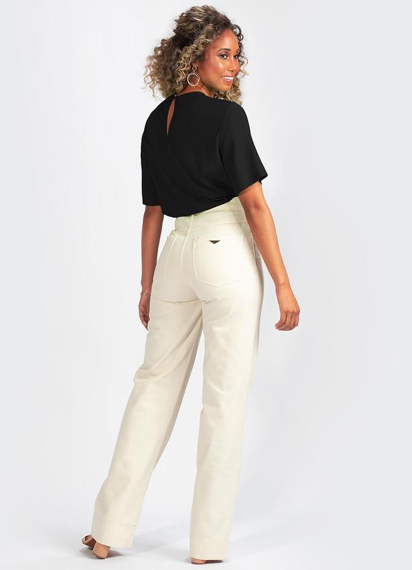 Colcci - Blusa em Viscose Preto 4