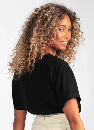 Colcci - Blusa em Viscose Preto - COLCCI