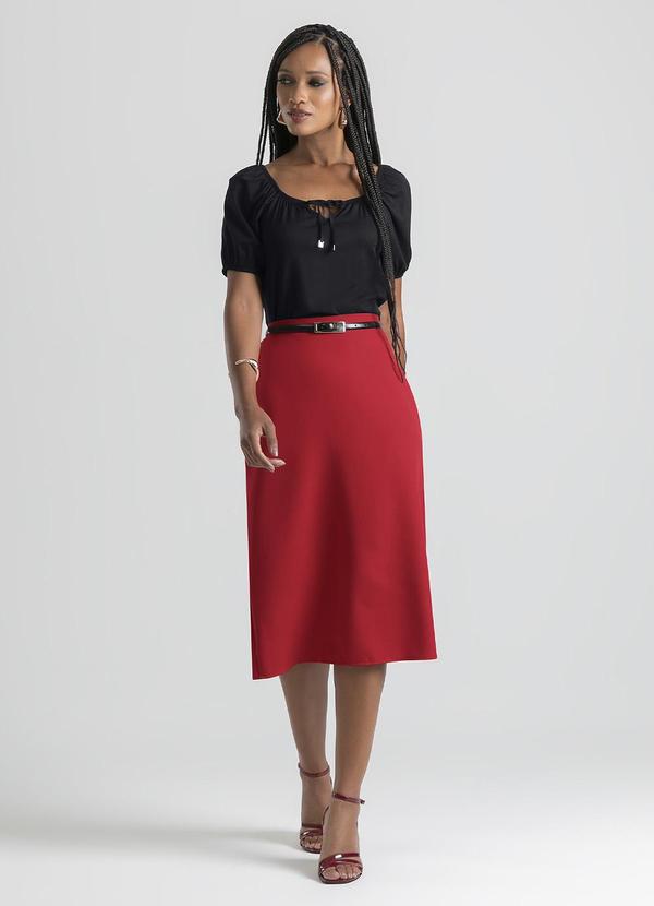 Cativa - Blusa em Viscose Preto 4