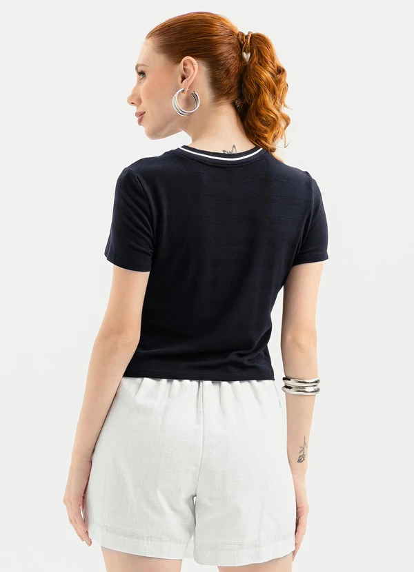 Cativa - Blusa em Viscose Preto 2