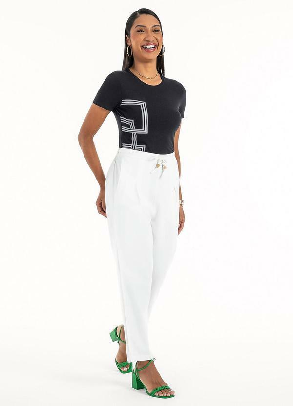 Habana - Blusa em Viscose Preto 4