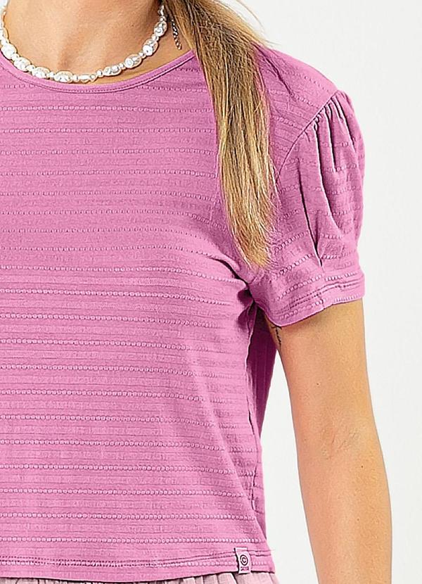 Cativa - Blusa em Viscose Rosa 3