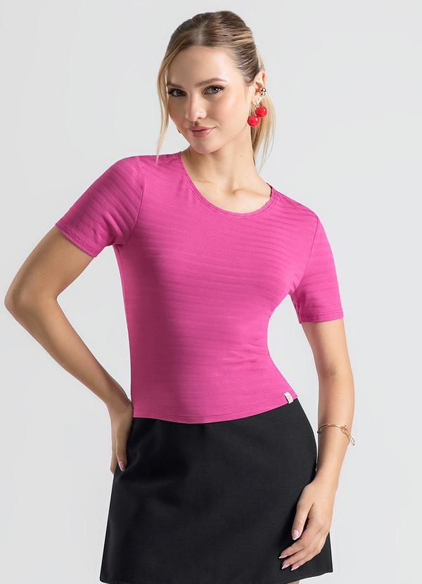 Cativa - Blusa em Viscose Roxo
