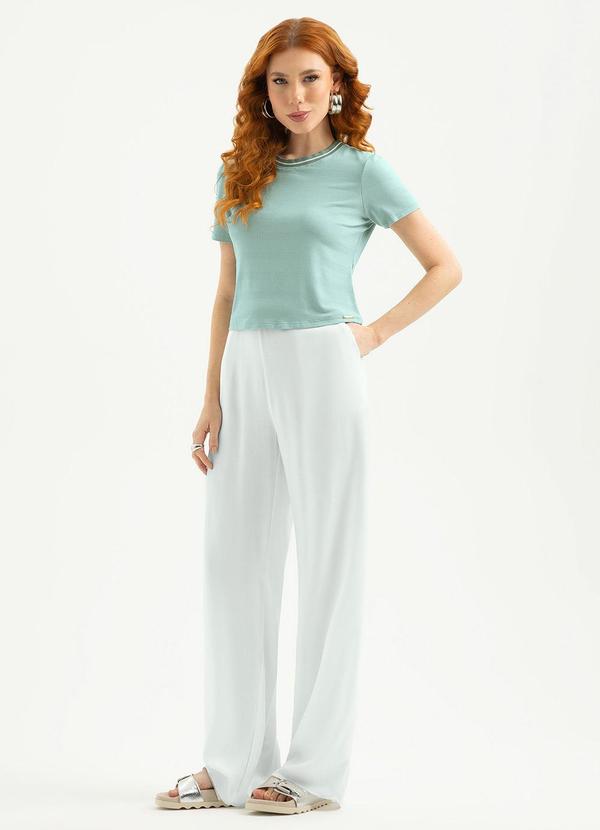 Cativa - Blusa em Viscose Verde Claro 3