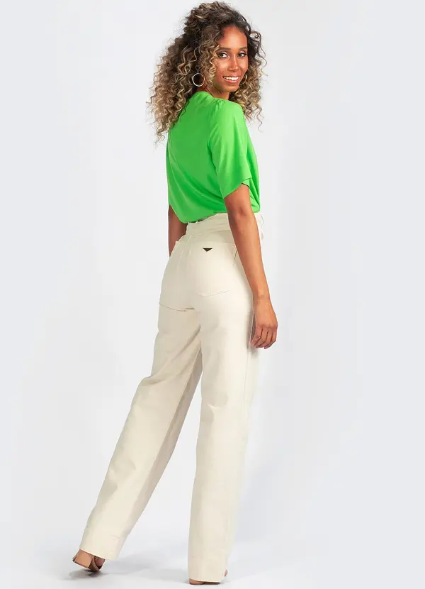 Colcci - Blusa em Viscose Verde 4